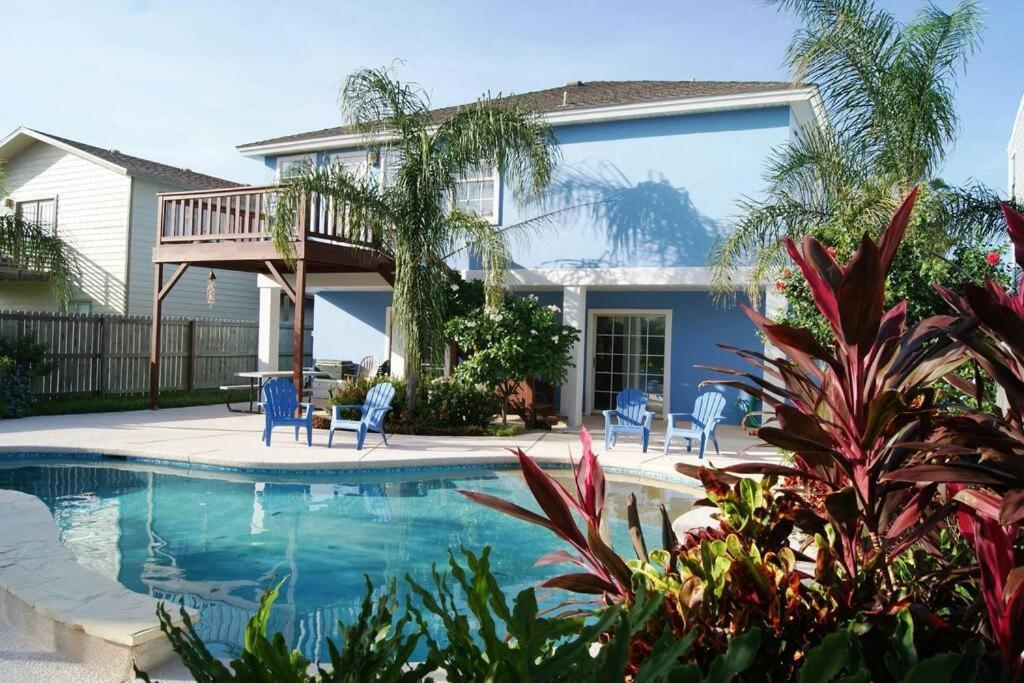 Blueheaven Mid Island Home With Pool Close To Bay South Padre Island Exterior photo