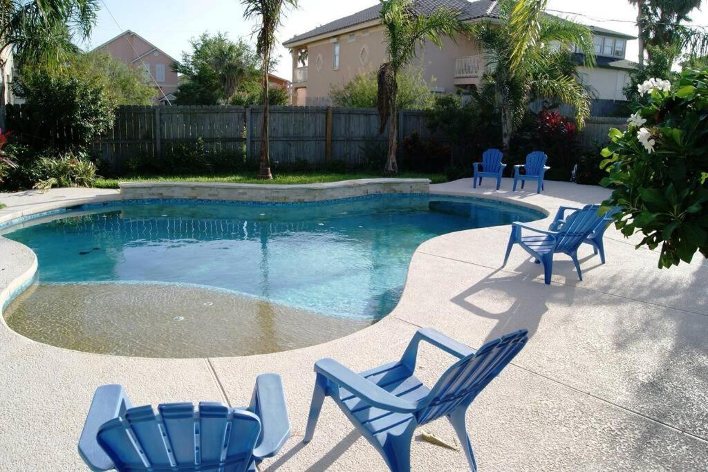 Blueheaven Mid Island Home With Pool Close To Bay South Padre Island Exterior photo